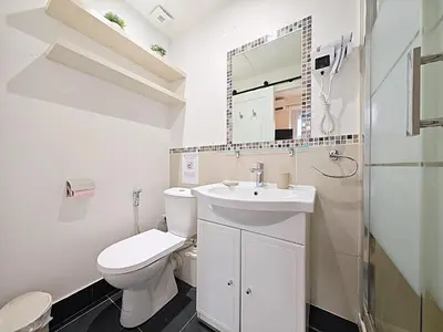 Salle de bains dans l'établissement Croisette carre d'or