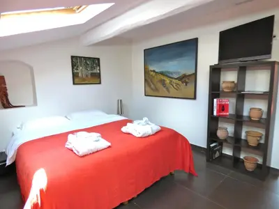 Un ou plusieurs lits dans un hébergement de l'établissement Arthur Properties Rue d'Antibes