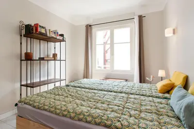Un ou plusieurs lits dans un hébergement de l'établissement Appartement Ilette - Welkeys