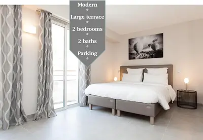 Un ou plusieurs lits dans un hébergement de l'établissement Carlton area: New 2 beds / 2 baths