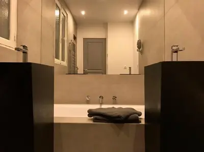 Salle de bains dans l'établissement 3 pièces Luxe Croisette