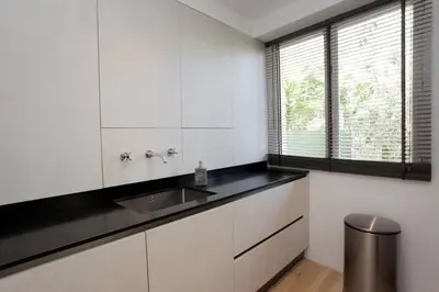 Cuisine ou kitchenette dans l'établissement 3 pièces Luxe Croisette