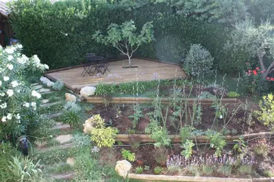 Jardin de l'établissement Ecole Buissonnière