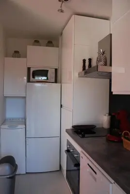 Cuisine ou kitchenette dans l'établissement Studio - Juan les pins - proximité plages