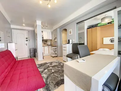 Cuisine ou kitchenette dans l'établissement Imperial Croisette FER3417 studio