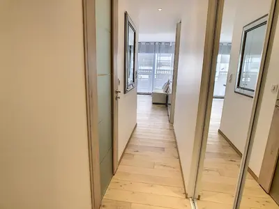 Plan de l'établissement Grand studio cabine à côté des plages NER634