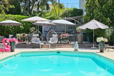 Piscine de l'établissement Hôtel La Villa Cap d’Antibes ou située à proximité