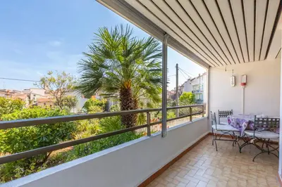 Balcon ou terrasse dans l'établissement Résidence Beauséjour
