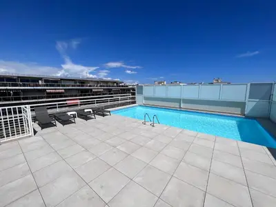 Piscine de l'établissement Villa D'Este - Apt 4 prs - clim - 300m plage - piscine-parking en option ou située à proximité