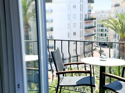 Balcon ou terrasse dans l'établissement Hôtel de Provence
