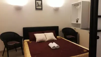 Un ou plusieurs lits dans un hébergement de l'établissement ZenGarden Pool,3bedrooms,lit bébé Beach800m,box&wifi