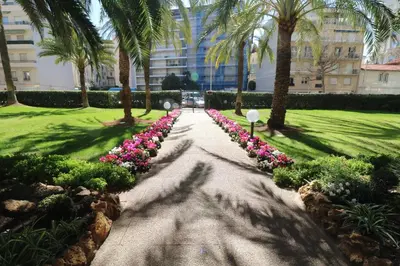 Jardin de l'établissement Luxury 1 bedroom Jardins Croisette 5 mins Croisette 265