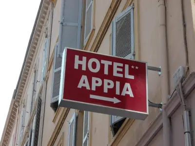 Certificat, récompense, panneau ou autre document affiché dans l'établissement Appia Hotel