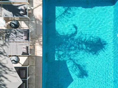 Piscine de l'établissement Hôtel La Villa Juan Beach ou située à proximité