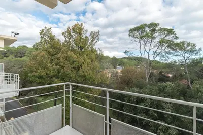 Balcon ou terrasse dans l'établissement City Résidence Sophia