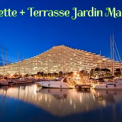 Studio Rez de jardin Marina baie des Anges
