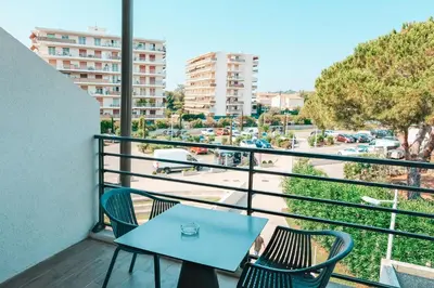 Balcon ou terrasse dans l'établissement Thalazur Antibes - Hôtel & Spa