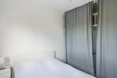 Un ou plusieurs lits dans un hébergement de l'établissement Appartement Soleil d'Antibes - Welkeys
