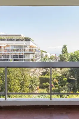 Balcon ou terrasse dans l'établissement Résidence partenaire Le Tanit