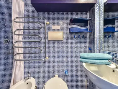 Salle de bains dans l'établissement Apartment La Brise by Interhome