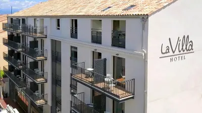 Balcon ou terrasse dans l'établissement Hôtel La Villa Port d'Antibes & Spa