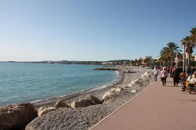 Plan de l'établissement Studio F1 vue mer a 30m des plages