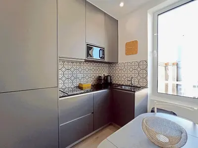 Cuisine ou kitchenette dans l'établissement Brand-New 1 Bedroom Fully Refurbished