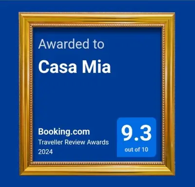Certificat, récompense, panneau ou autre document affiché dans l'établissement Casa Mia
