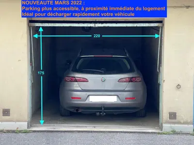 Plan de l'établissement Cosy apartment + secured PARKING