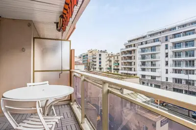 Balcon ou terrasse dans l'établissement Le Cocon Juanais - Welkeys