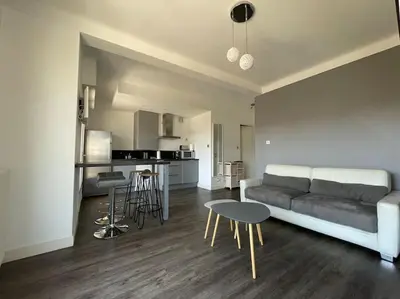 Cuisine ou kitchenette dans l'établissement Le Maria - Cannes - Renovated Feb 2025