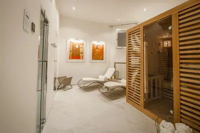 Plan de l'établissement Luxury Villa with SPA in Golfe-Juan - Sea View