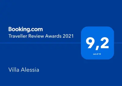 Certificat, récompense, panneau ou autre document affiché dans l'établissement Villa Alessia