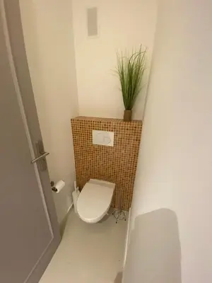 Salle de bains dans l'établissement Renovated 2 bedrooms - Boulevard de la Croisette