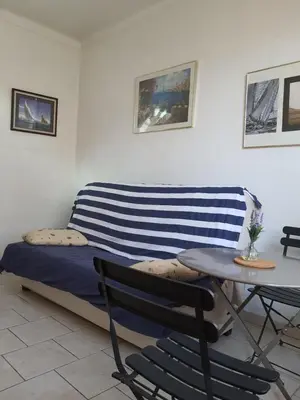 Plan de l'établissement Beau duplex lumineux avec aperçu mer