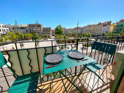 Balcon ou terrasse dans l'établissement Hotel Relais Du Postillon