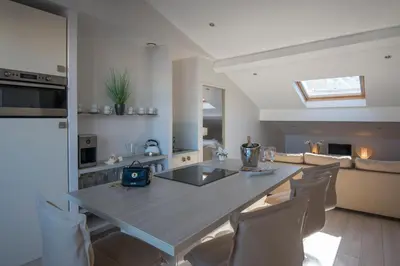 Cuisine ou kitchenette dans l'établissement O Carré Croisette Cannes