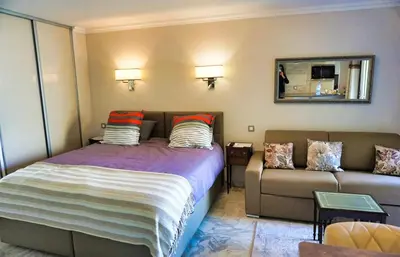 Plan de l'établissement Studio Cannes center next to Croisette and rue d'Antibes
