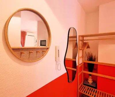 Plan de l'établissement Cosy, Wi-Fi, jardin & parking, Jasmins Studio entre Cannes et Antibes