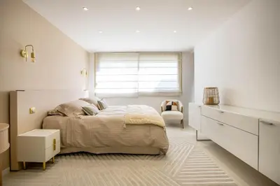 Un ou plusieurs lits dans un hébergement de l'établissement Agence des Résidences - Appartements privés du 45 CROISETTE- Prestige