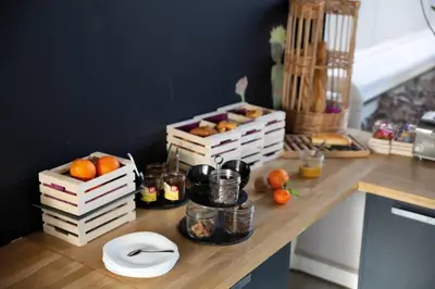 Nourriture dans l'hôtel ou à proximité