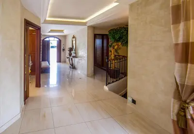 Plan de l'établissement Stunning Villa with Large Pool, Billiard room and Mini-golf