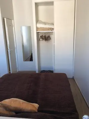 Un ou plusieurs lits dans un hébergement de l'établissement Lecerf apartment