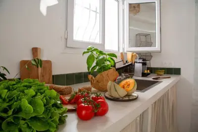 Nourriture dans l'appartement ou à proximité