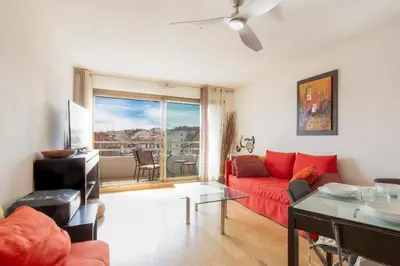 Coin salon dans l'établissement Quartier Vauban 2 bedroom apartment