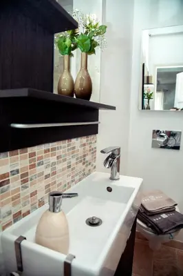 Cuisine ou kitchenette dans l'établissement AnaZa Appartement