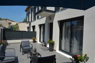 Balcon ou terrasse dans l'établissement Les villas du Golf Mougins