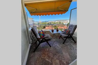Balcon ou terrasse dans l'établissement Superbe Studio Le pavois