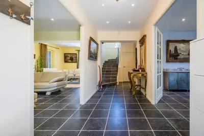 Un ou plusieurs lits dans un hébergement de l'établissement Villa in Cap d’Antibes near beaches