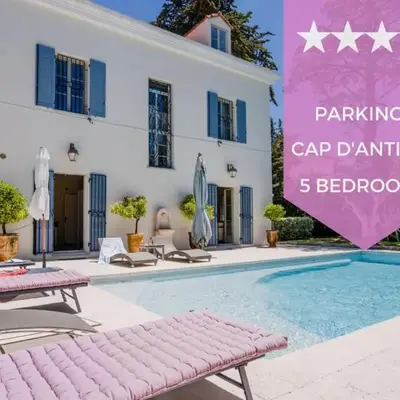 Villa in Cap d’Antibes near beaches